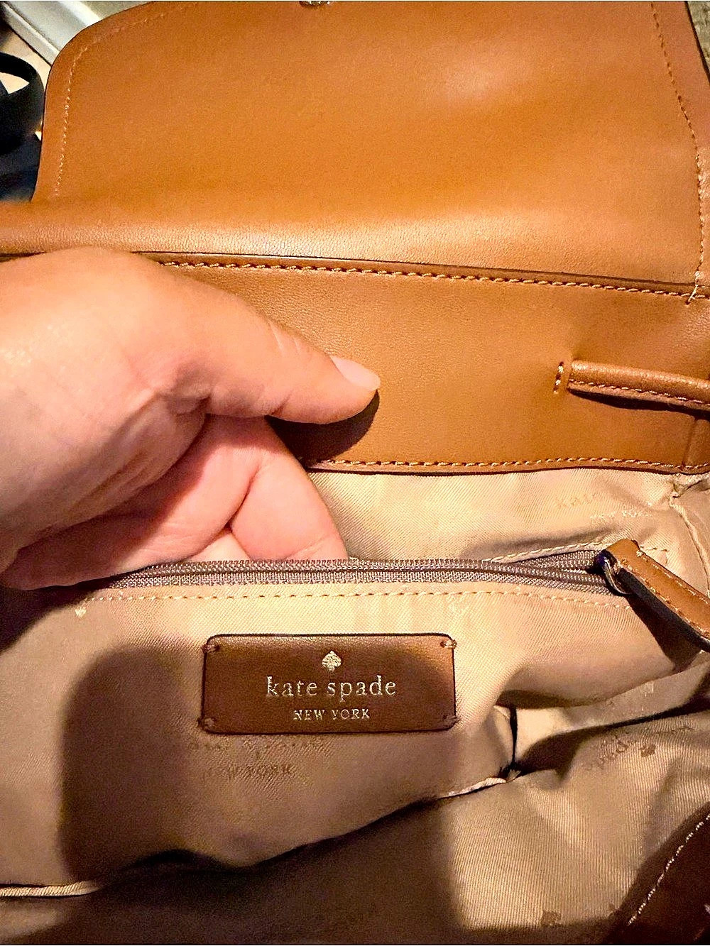 Kate Spade Brown Backpack - Picture 4 of 4